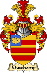 Irish Family Coat of Arms (v.23) for Muschamp