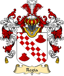 Italian Family Coat of Arms (v.25a) Regia