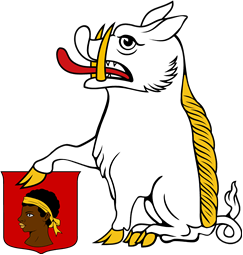 Boar Sejant Dexter Leg Raised