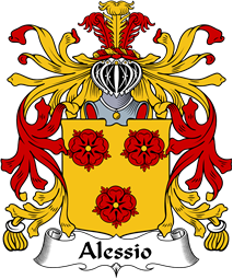 Italian Coat of Arms for Alessio