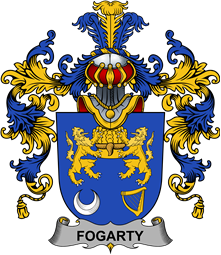Irish Family Coat of Arms (v.25b) Fogarty or O