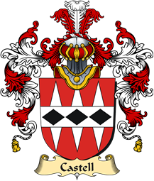 German Coat of Arms (v.25b) Castell