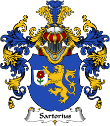 German Wappen Coat of Arms (v.25) Sartorius