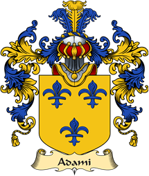 Italian Family Coat of Arms (v.25a) Adami