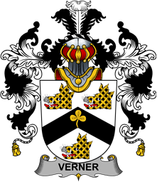 Irish Family Coat of Arms (v.25b) Verner