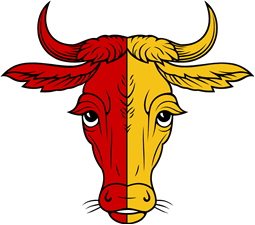 Steer Head Cabossed Per Pale