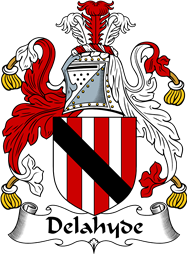 Irish Coat of Arms for Delahyde