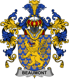 Irish Family Coat of Arms (v.25b) Beaumont