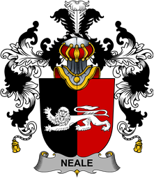 Irish Family Coat of Arms (v.25b) Neale