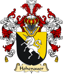 German Coat of Arms (v.25b) Hohenauer