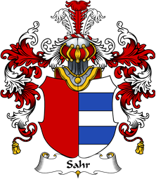 German Wappen Coat of Arms (v.25) Sahr