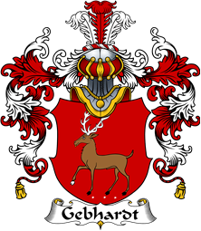 German Wappen Coat of Arms (v.25) Gebhardt