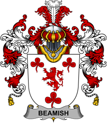 Irish Family Coat of Arms (v.25b) Beamish
