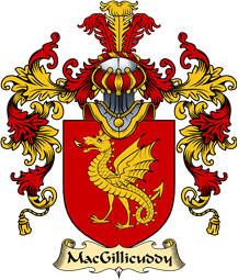 Irish Family Coat of Arms (v.25a) MacGillicuddy