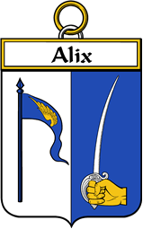 French Family Coat of Arms (v.25) Alix