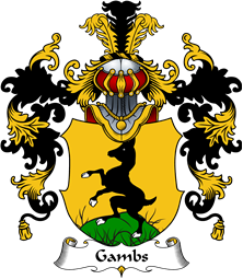 German Wappen Coat of Arms (v.25) Gambs