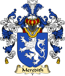 Irish Family Coat of Arms (v.25a) Meredith