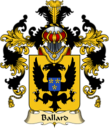 French Family Coat of Arms (v.25) Ballard