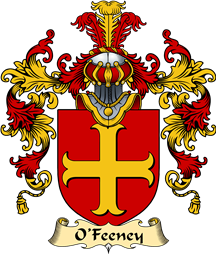 Irish Family Coat of Arms (v.25a) O