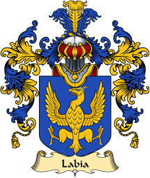 Italian Family Coat of Arms (v.25a) Labia