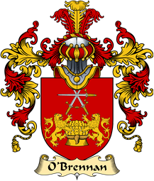 Irish Family Coat of Arms (v.25a) O
