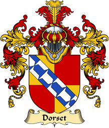 English Family Coat of Arms (v.25) Dorset (Sackvile)