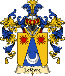 French Family Coat of Arms (v.25) Fèvre (le)