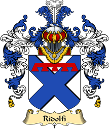 Italian Family Coat of Arms (v.25a) Ridolfi
