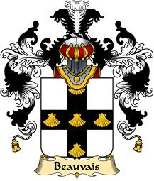 French Family Coat of Arms (v.25) Beauvais
