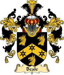 English Family Coat of Arms (v.25) Beale