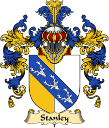 Irish Family Coat of Arms (v.25a) Stanley
