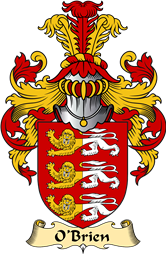 Irish Family Coat of Arms (v.23) for O