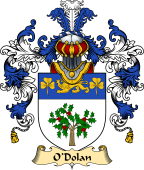 Irish Family Coat of Arms (v.25a) O'Dolan I