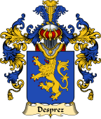 French Family Coat of Arms (v.25) Desprez