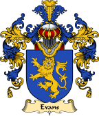 Welsh Family Coat of Arms (v.25) Evans (of Montgomeryshire)