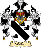 Irish Family Coat of Arms (v.25a) Walker II